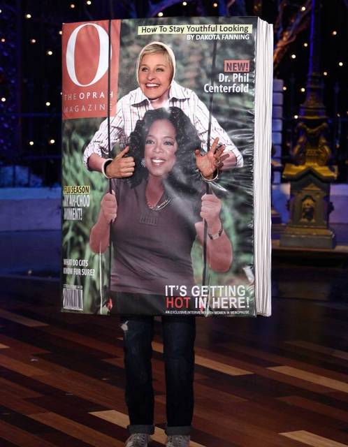 ДеДженерес на празднике Хэллоуин