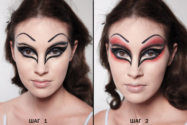 техника макияжа