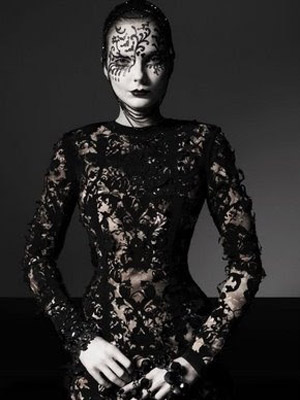 сексуальное черное платье 