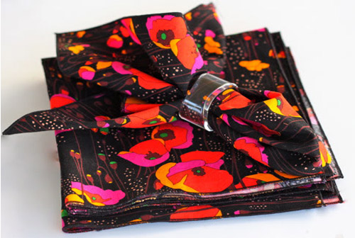 салфетки в маках