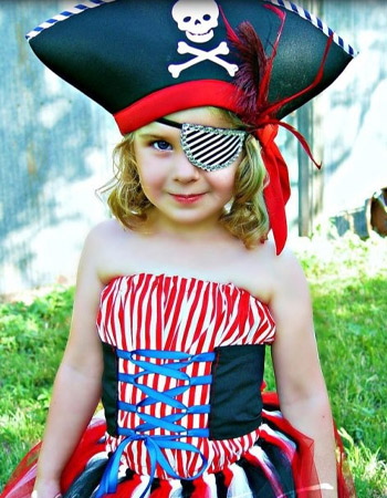 Платье пиратки - разбойницы 