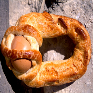 греческая выпечка на Пасху