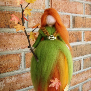 кукла-осень