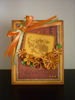 открытка ко Дню Благодарения