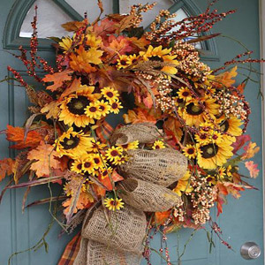 венок на дверь