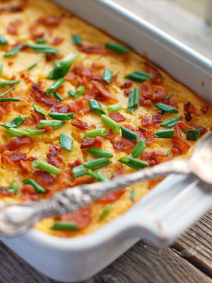 запеканка с картофелем