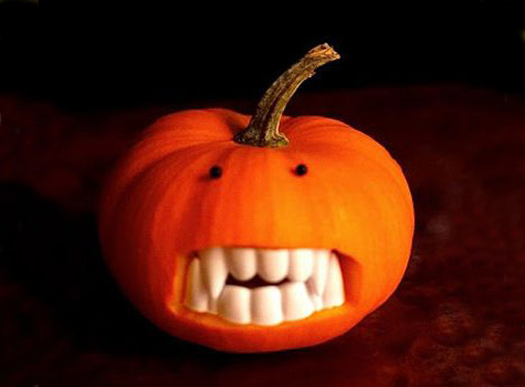 тыква-вампир