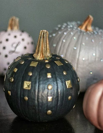 тыква в паетках