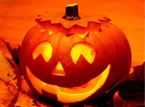 светящаяся тыква