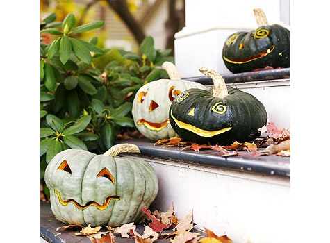 разноцветные тыквы