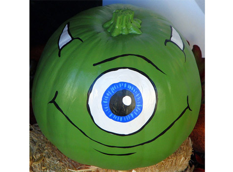 тыква-зеленый монстр