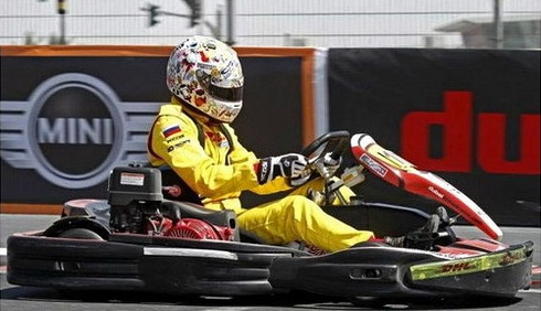 катание на картингах на День рождения