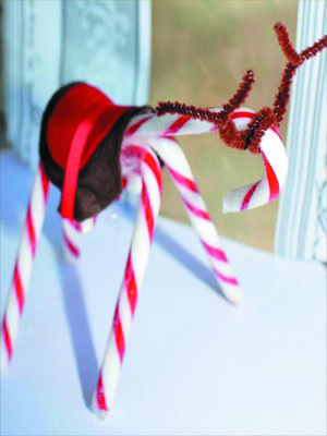 олень с конфет