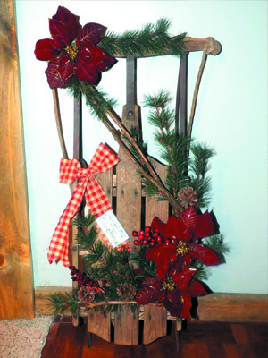 деревянные санки