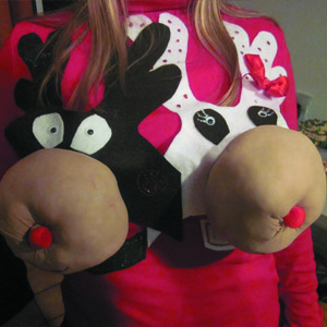 свитер с приколом