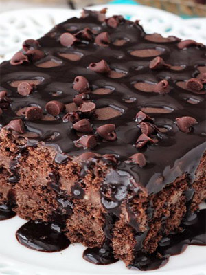 шоколадный торт