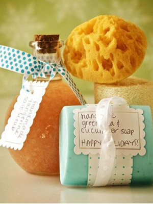 мочалки и мыло