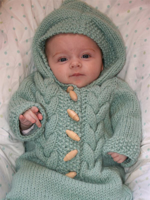 Вязанный конверт