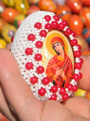 писанка с иконой