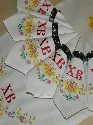 вышивку ручной работы