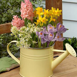 букет в лейке