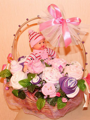 корзина с цветами