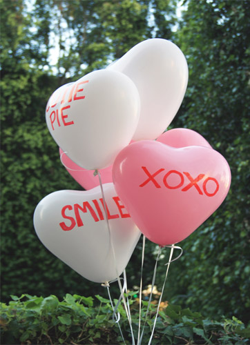 шарики с надписью