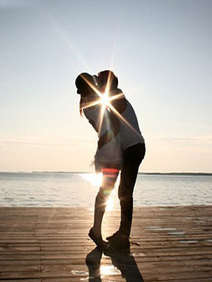 влюбленные на берегу