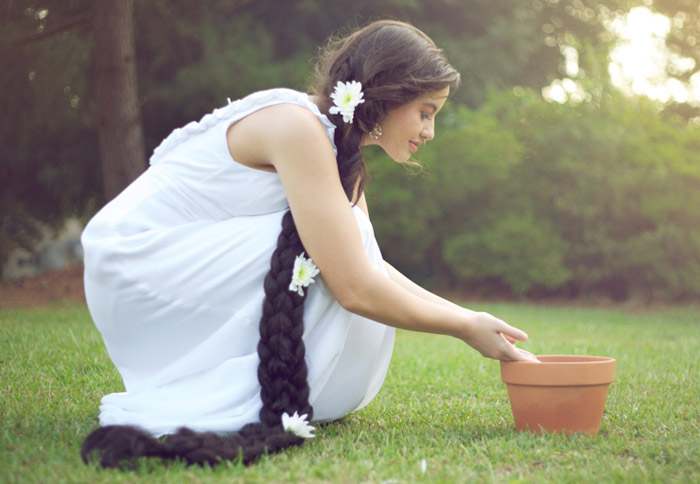 сажание бобов