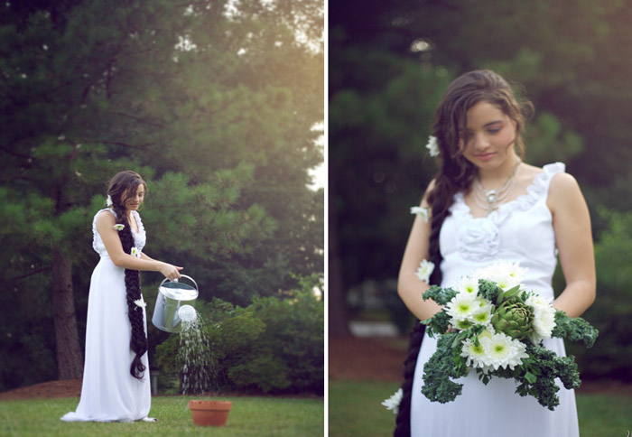 полив фасоли