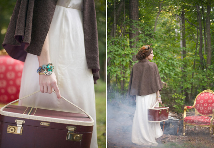 девушка уходит