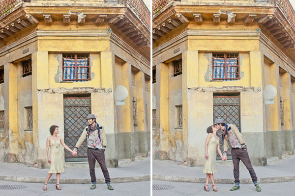 поцелуй на перекрестках Гаванны