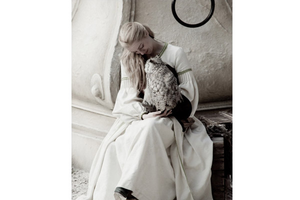 девушка с совой