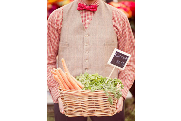 корзинка с морковкой