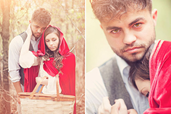 прекрасный волк и шапочка