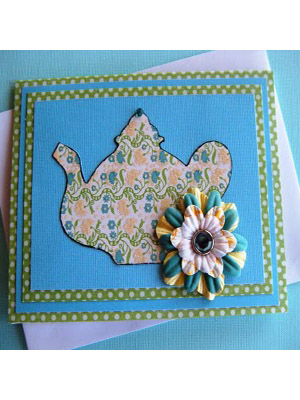 приглашение с чайничком