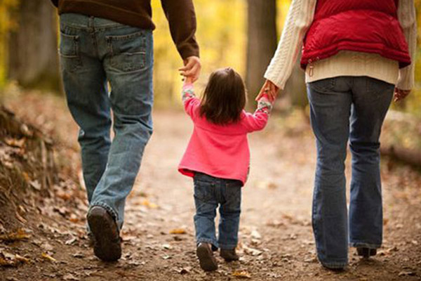 семейная прогулка