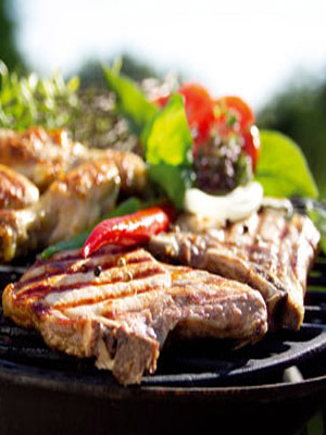 мясо на гриле