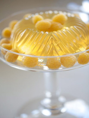 желе из шампанского