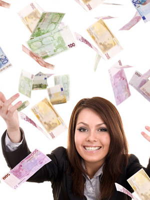 фейерверк из денег