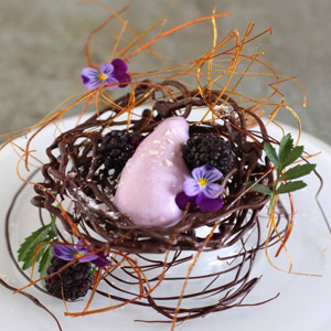 мороженое и шоколад