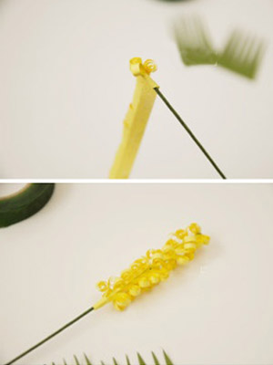 цветы из бумаги шаг 3