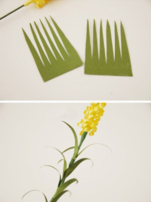 цветы из бумаги шаг 4