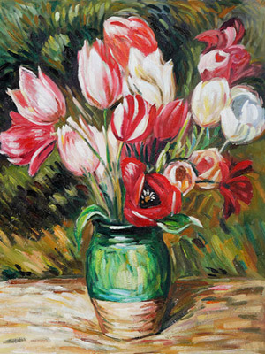 картина тюльпаны
