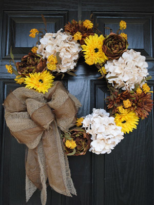 цветочный венок