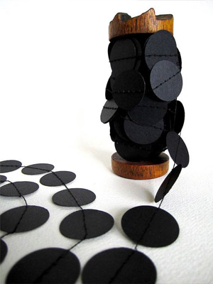 черные гирлянды