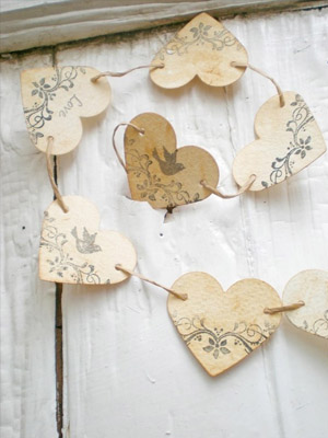 гирлянда-сердечки