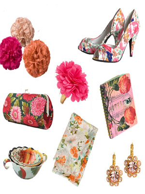 аксессуары в цветах