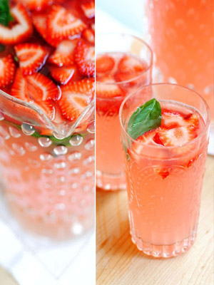 клубничный напиток