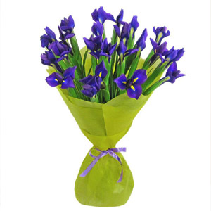 букет из ирисов